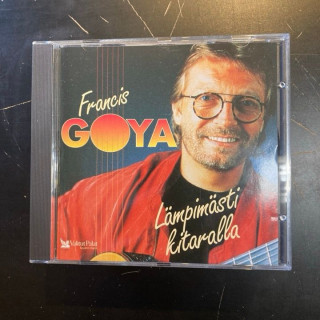 Francis Goya - Lämpimästi kitaralla CD (M-/M-) -easy listening-